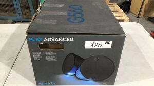 Logitech G560 Light Sync RGB PC Gaming Speakers 980-001303 - 2