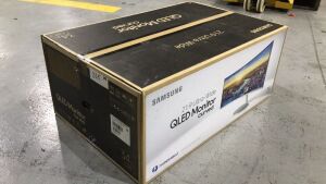 Samsung 34-inch Wide Quad HD QLED Curved Monitor LC34J791WTEXXY - 2