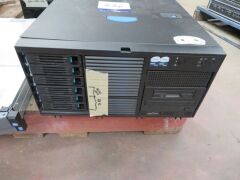 Rack Mounted Server, 6 slot, Production Code: SC53001X, Serial No: ESR16031285, 3 x Hard Drives 320 G - 5