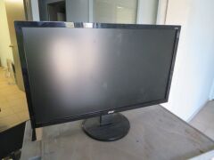 Acer 24" Monitor, Model: K242HL, with power lead