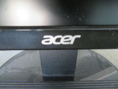 Acer 24" Monitor, Model: K242HL, with power lead - 2