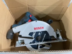 Bosch 18V BITURBO Brushless 184mm Circular Saw Skin GKS 18V-68 C - 8