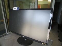 Acer 24" Monitor, Model: 240HL, with power lead - 2