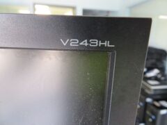 Acer 24: Monitor, Model: V243HL, with power lead - 2