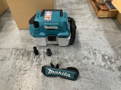 Makita DVC750L 18V Li-Ion Cordless Brushless Wet/Dry Dust Extractor - 3