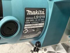 Makita 305mm (12inch) Slide Compound Saw LS1219 - 9