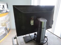 Benq 24" Monitor, Model: Q24WS, with power lead - 2