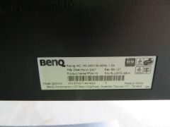 Benq 24" Monitor, Model: Q24WS, with power lead - 3