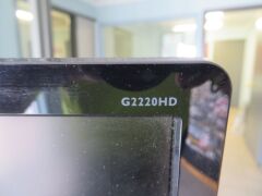 Benq 22" Monitor, Model: G2220HD, with power lead - 3