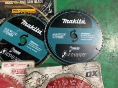 Various Saw Blade Bundle, Mixed Brands and Sizes - 5