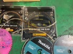 Various Saw Blade Bundle, Mixed Brands and Sizes - 6