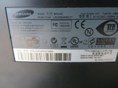 Samsung 24" Monitor, Model: BX2440, with power lead - 5