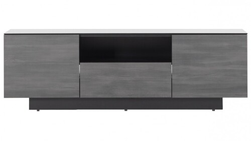 Sonorous 1500mm Cabinet - Black North Wood LB1530BLKBNW