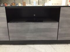 Sonorous 1500mm Cabinet - Black North Wood LB1530BLKBNW - 9