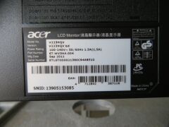 Acer 22" Monitor, Model: V223HQV, with power lead - 3