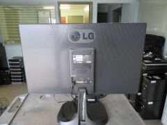 LG 23" Monitor, Model: 23M45VQ-B, with power supply and lead - 3