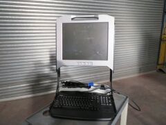 Dell Rack Mount Keyboard and Monitor unit, Model: P35XD, Serial No: PLSO - 3