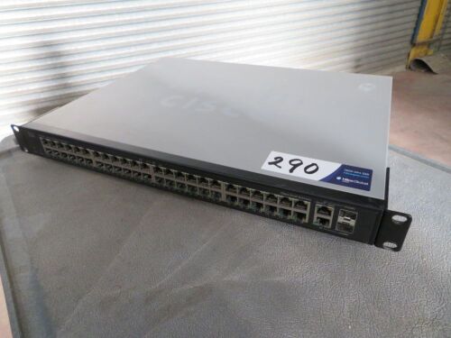 Cisco Rack Mount Smart Switch, Model: SLM248P, 48 port 10/100 POE Smart Switch