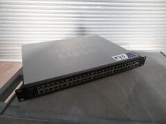 Cisco Rack Mount Smart Switch, Model: SLM248P, 48 port 10/100 POE Smart Switch - 2