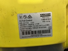 Karcher K3 1950psi 1700W Full Control Deck Pressure Washer 16026160 - 8