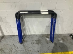 2 x 150kg Foldable Panel Stands - 2