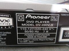 Pioneer DVD Player, Model: DV-490V, 240 volt - 4