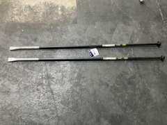 2 x Fencing Bars Bundle 180cm - 2