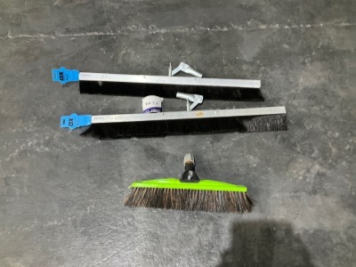 2 x Concrete Finishing Brooms, 900mm