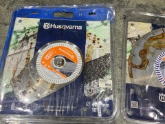 4 x Husqvarna Cutting Blade Bundle - 5