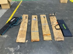 3 x Makita Guide Rails, Plus 1 Carry Bag, 1 x FesTool FS and Carry Bag