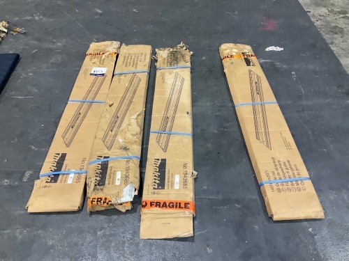 4 x Makita Guide Rails 1400mm Bundle