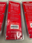 5 x Honda Lawnmower Blade Kit ( see photos for size) - 5