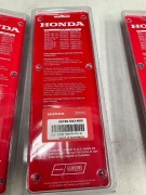 5 x Honda Lawnmower Blade Kit ( see photos for size) - 6