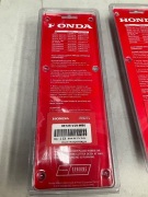 4 x Honda Lawnmower Blade Kit ( see photos for size) - 3