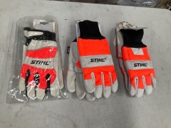 3 x STIHL Gloves Size XL S S - 4