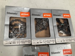 5 x STIHL Oilomatic 71 PM3 56 ( See photos) - 2