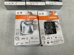 5 x STIHL Oilomatic Chains ( Various sizes see photos) - 2