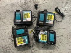 Faulty Box of Makita battery chargers - 2