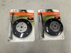 2 x STIHL DuroCut 5-2 Brushcutter Mowing Head - 2