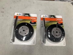 2 x STIHL DuroCut 5-2 Brushcutter Mowing Head - 2