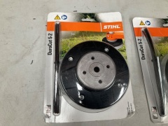 2 x STIHL DuroCut 5-2 Brushcutter Mowing Head - 3