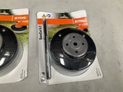 2 x STIHL DuroCut 5-2 Brushcutter Mowing Head - 4