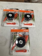 3 x STIHL Polycut 2-2 Trimmer Head - 2