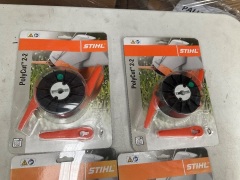 4 x STIHL Polycut 2-2 Trimmer Head - 4