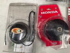 6 x Various Brands Trimmer Heads ( Honda, GA) - 2