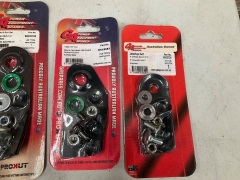 9 x Various Sizes GA Blade and Bolt Set ( See photos) - 3