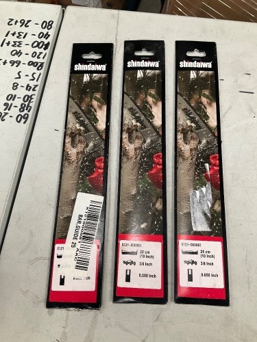 3 x Shindaiwa Bar-Guide 25 SHPX121000081_AAC