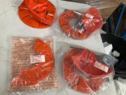 Multiple STIHL Trimmer Guard and Conversion Kits