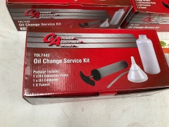 3 x GA Oil Change Service Kit TOL7442 and STIHL PG10 Cutter - 3