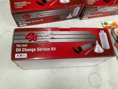 3 x GA Oil Change Service Kit TOL7442 and STIHL PG10 Cutter - 4